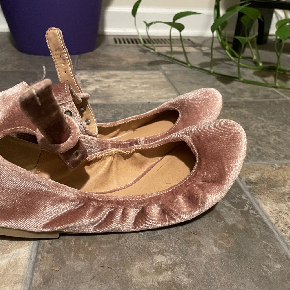 Ballet flats with ankle straps - Picture 5 of 6